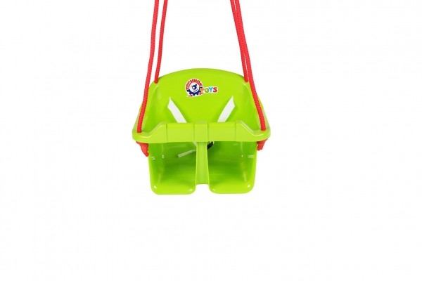 Houpačka Baby plast zelená nosnost 20kg 36x30x29cm 24m+