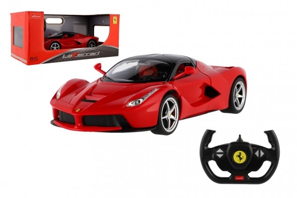 Auto RC Ferrari RASTAR červené plast 32cm 2,4GHz na dálk. ovládání na baterie v krabi