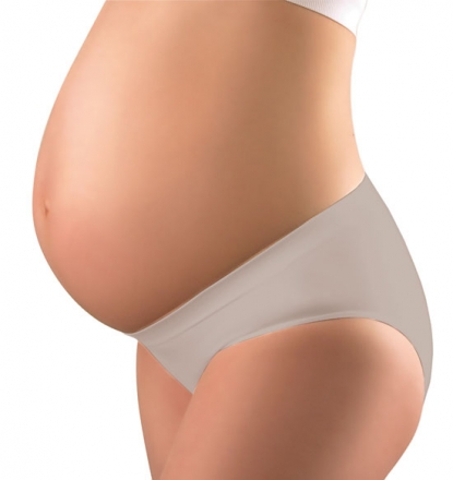 Těhotenské kalhotky - béžové, vel. S, BabyOno