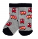Dětské bavlněné ponožky Hasiči - šedé