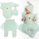 Rostoucí souprava 3D Lux, Sweet Angel - mátová, 62/68