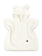Dětské mušelínové pončo lux s kapucí Teddy, rychleschnoucí, smetanové, 110/122