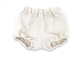 Mušelínové kraťasky NATURE - smetanové, vel. S, 0-12m