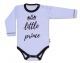 Body dlouhý rukáv,  Little Prince - modré
