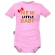 Body krátký rukáv Dejna New little Baby - Girl, růžové, vel. 80